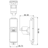 Vision Techconnect RJ45 Ethernet Module - 6862538
