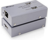 Dtech Extender, USB, 2.0, Transmitter and Receiver, 100m - 7014ACH