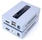 Dtech Extender, POE HDMI IP KVM 150M - 7050P
