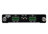 Aten Pre-AMP, 2-Channel Mic/Line Expansion Card AP Series - AP902