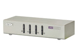 Aten KVM Switch, USB VGA/Audio, 4 Port - CS74U