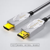 Dtech Armoured Fibre Cable, 40.0m, HDMI, V2.0, 8K resolution - HF8040K
