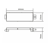 Vision Cable Termination System V3, Blank Module - 3446572