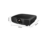 Epson Home Cinema Projector, 2700 Ansi Lumens, 4K PRO-UHD resolution, 16:9 Aspect Ratio - LS12000B