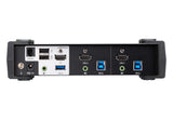 Aten KVM Switch, USB 3.0, HDMI, 2 Port - CS1822