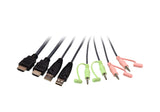 Aten KVM Switch, USB 2.0, HDMI, 2 Port - CS22H