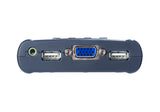 Aten KVM Switch, USB 2.0, VGA, 4 Port - CS64U