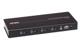 Aten KVM Switch, USB 2.0, 4 Port - CS724KM