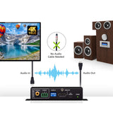Aten HDMI Repeater with Audio De-Embedder - VC882